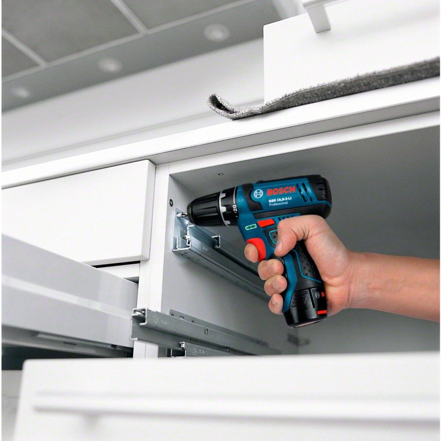 Bosch Akku-Schlagbohrschrauber GSB 12V-15 Professional Azul - Imagen 4