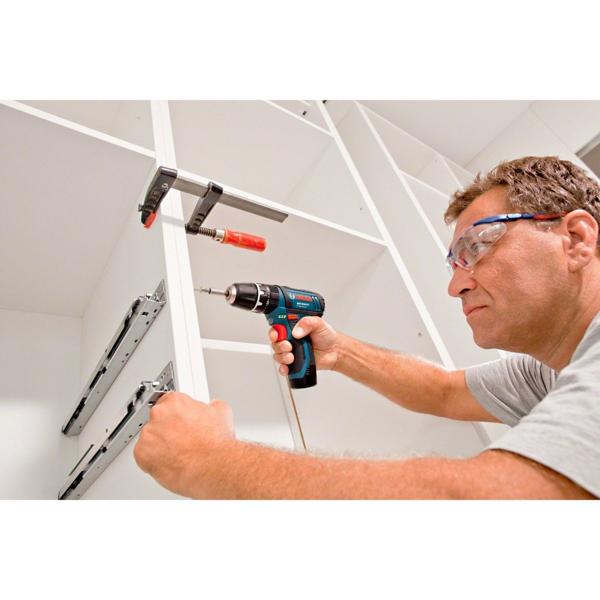 Bosch Akku-Schlagbohrschrauber GSB 12V-15 Professional Azul - Imagen 5