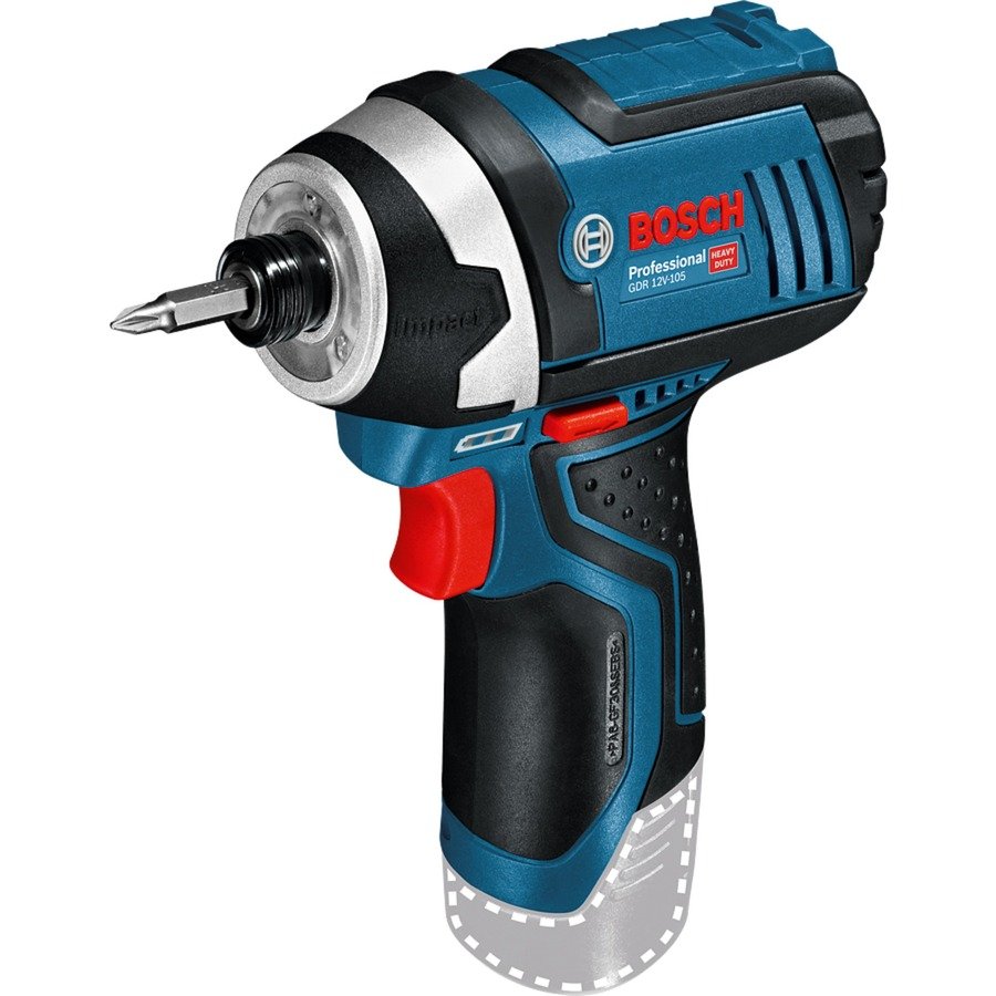 Bosch Akku-Schlagschrauber GDR 12V-105 Professional solo Azul