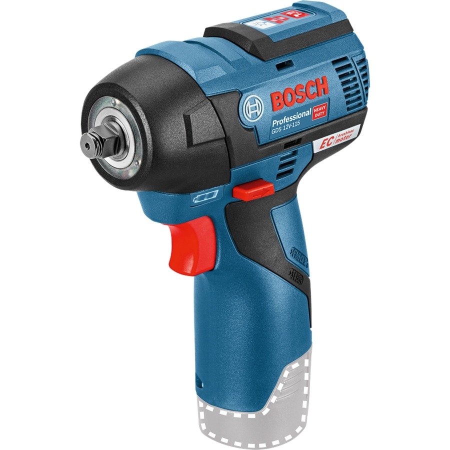 Bosch Akku-Schlagschrauber GDS 12V-115 Professional solo Azul