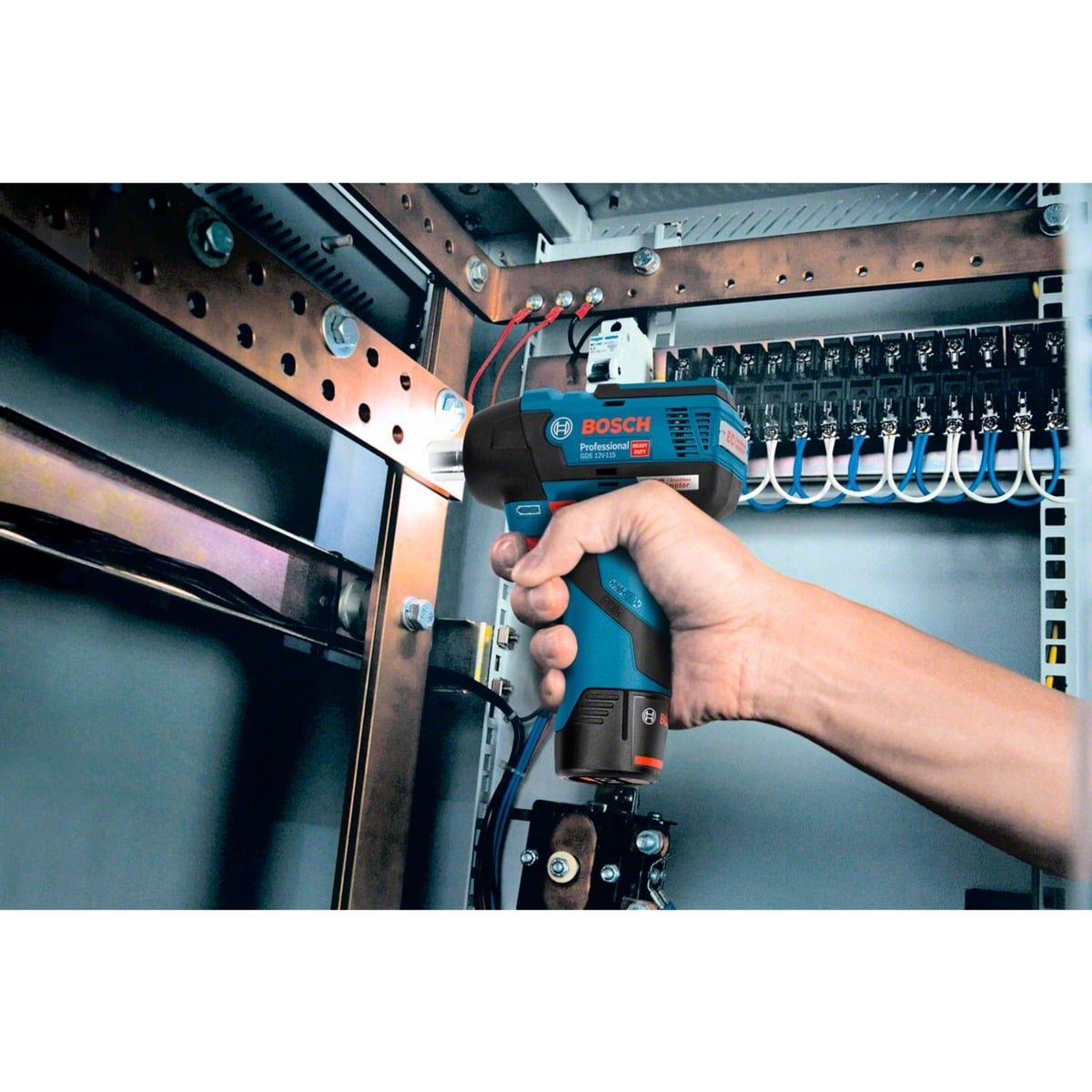 Bosch Akku-Schlagschrauber GDS 12V-115 Professional solo Azul - Imagen 4