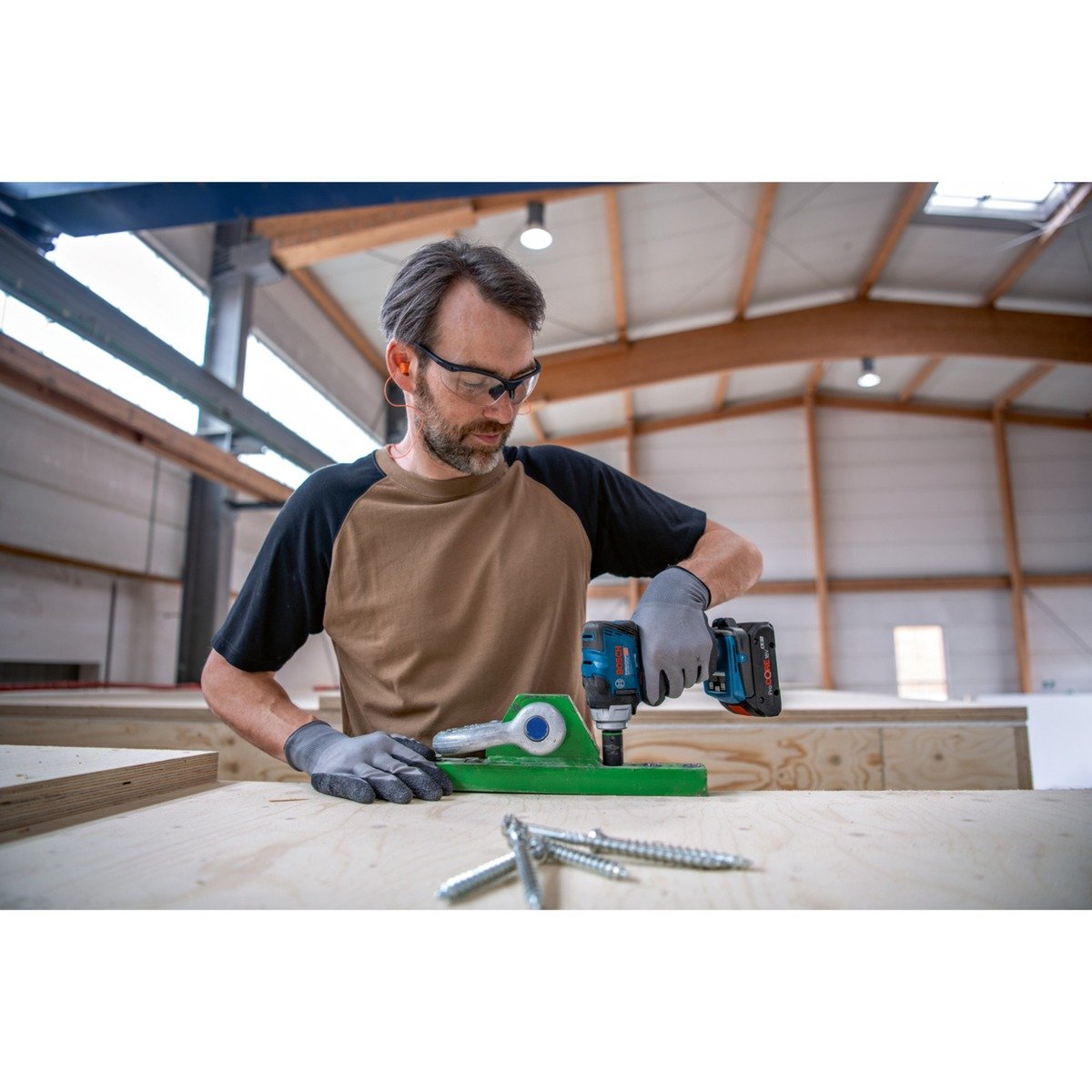 Bosch Akku-Schlagschrauber GDS 18V-330 HC Professional solo Azul - Imagen 5