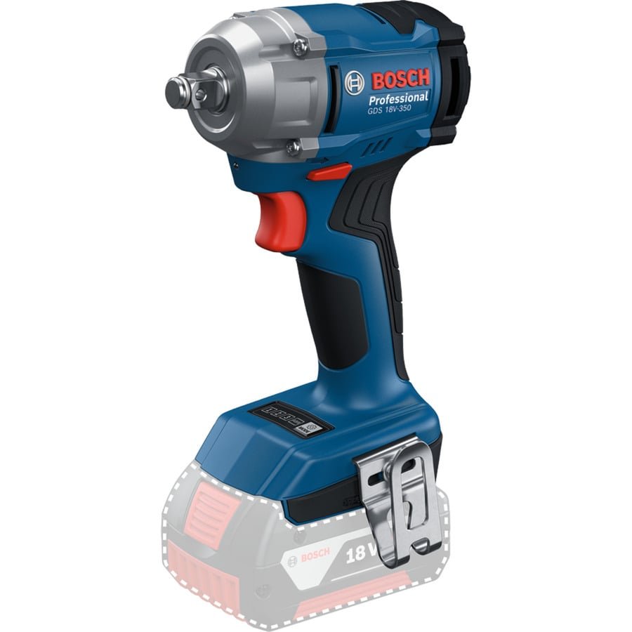 Bosch Akku-Schlagschrauber GDS 18V-350 Professional solo Azul