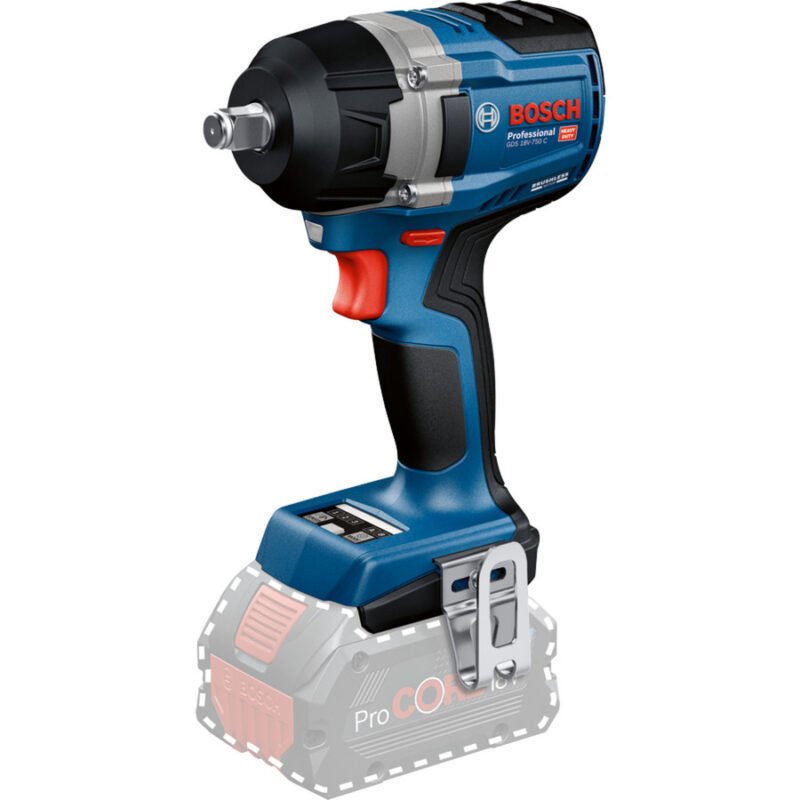 Bosch Akku-Schlagschrauber GDS 18V-750 C Professional solo Azul