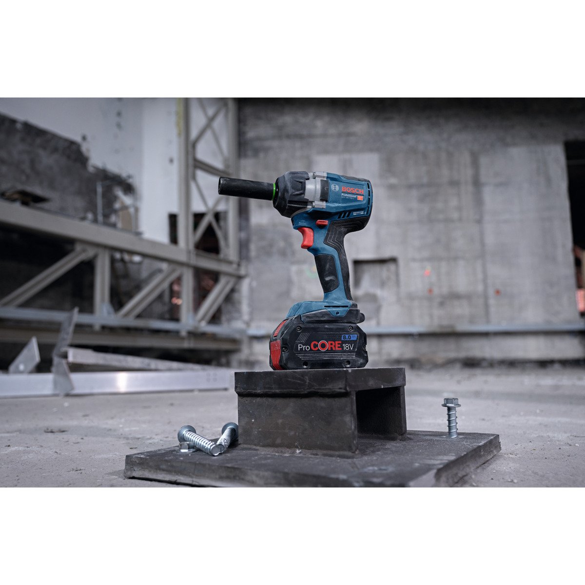 Bosch Akku-Schlagschrauber GDS 18V-750 C Professional solo Azul - Imagen 2