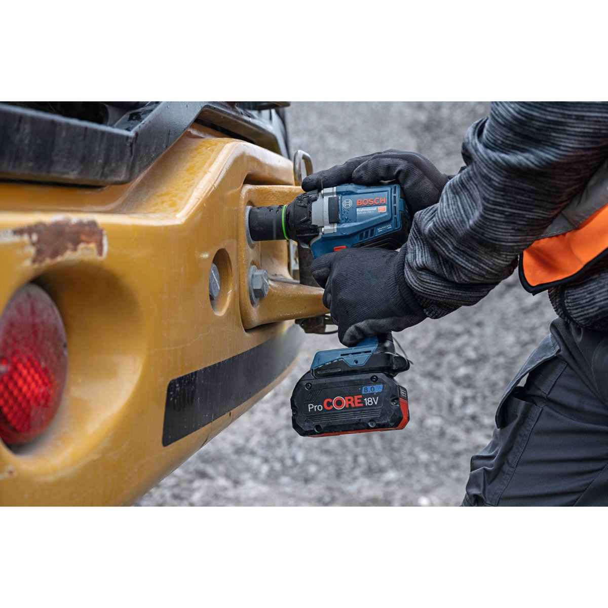 Bosch Akku-Schlagschrauber GDS 18V-750 C Professional solo Azul - Imagen 3