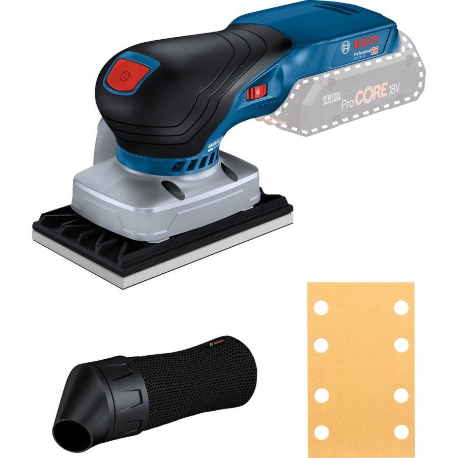 Bosch Akku-Schwingschleifer GSS 18V-13 Professional solo Azul