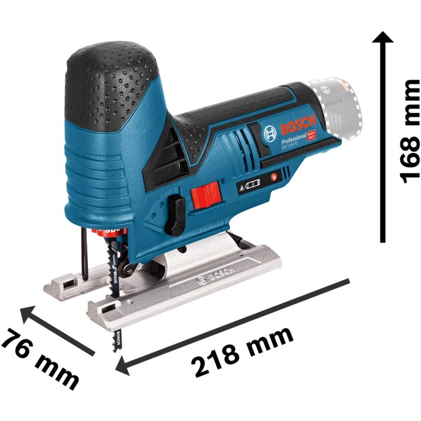 Bosch Akku-Stichsäge GST 12V-70 solo Professional Azul - Imagen 3