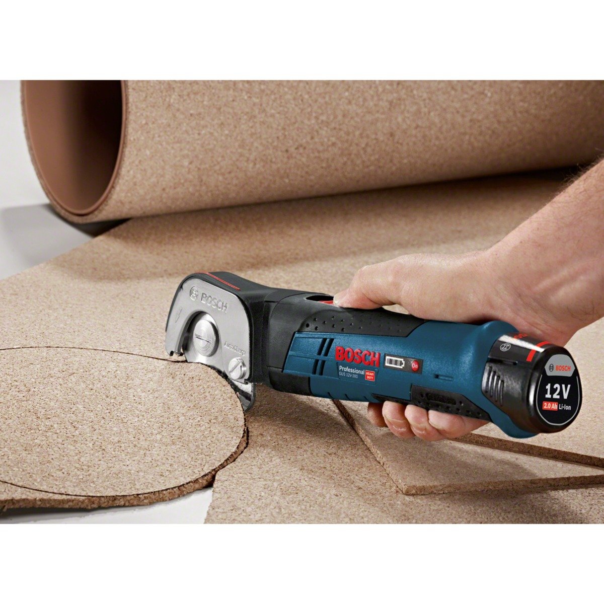 Bosch Akku-Universalschere GUS 12V-300 Professional Azul - Imagen 4