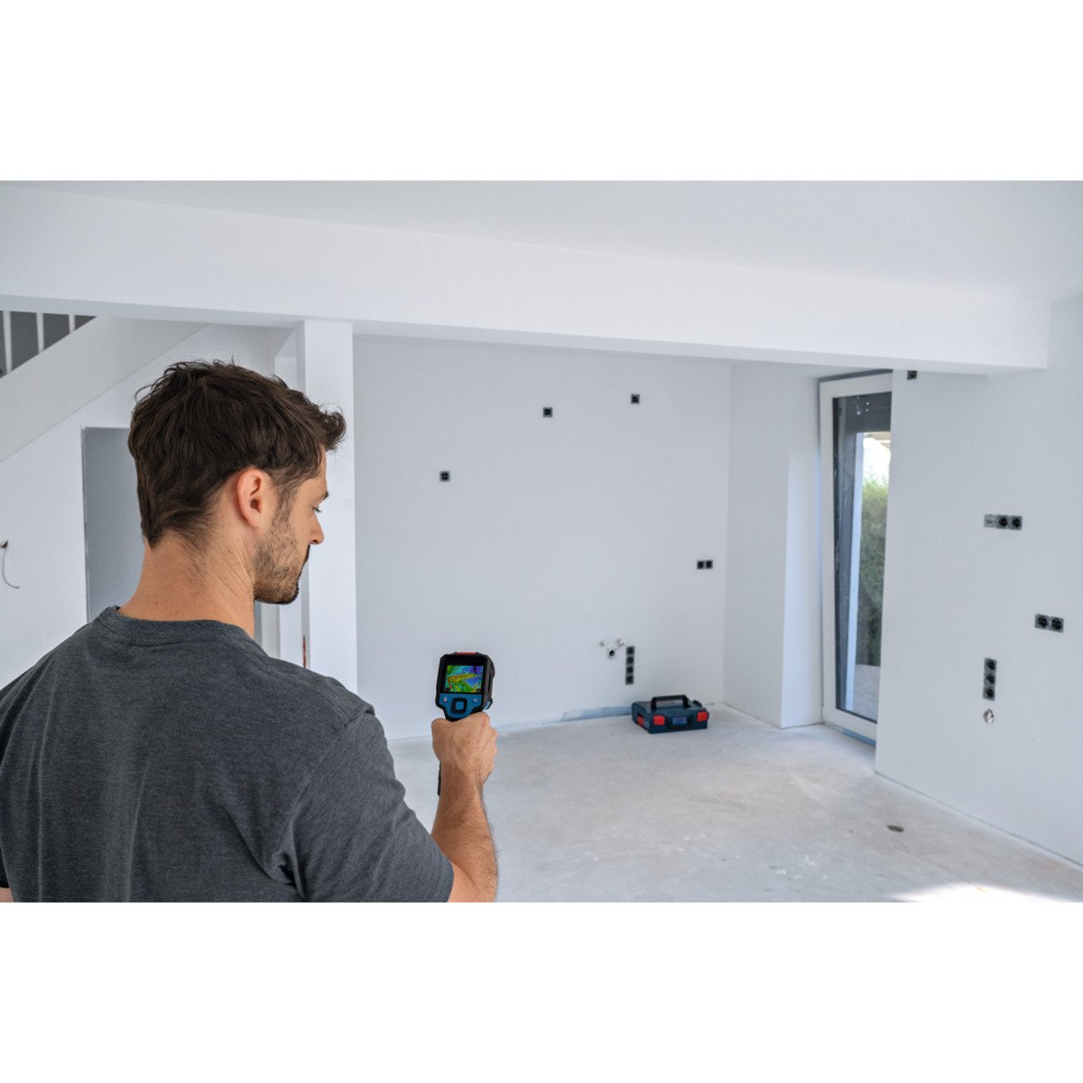 Bosch Akku-Wärmebildkamera GTC 12V-450-13 Professional Azul - Imagen 3