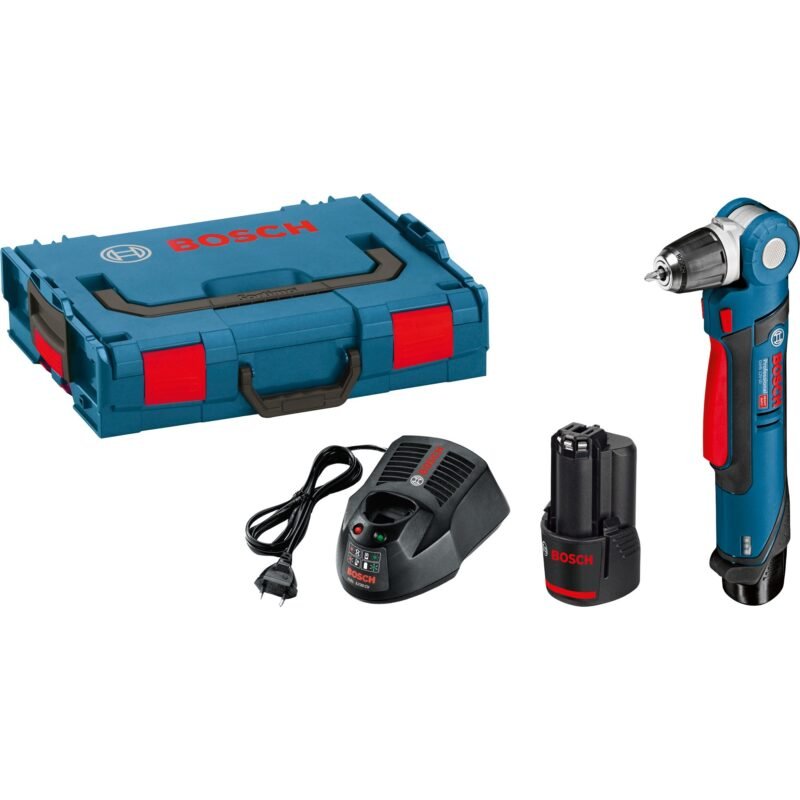 Bosch Akku-Winkelbohrschrauber GWB 12V-10 Professional Azul