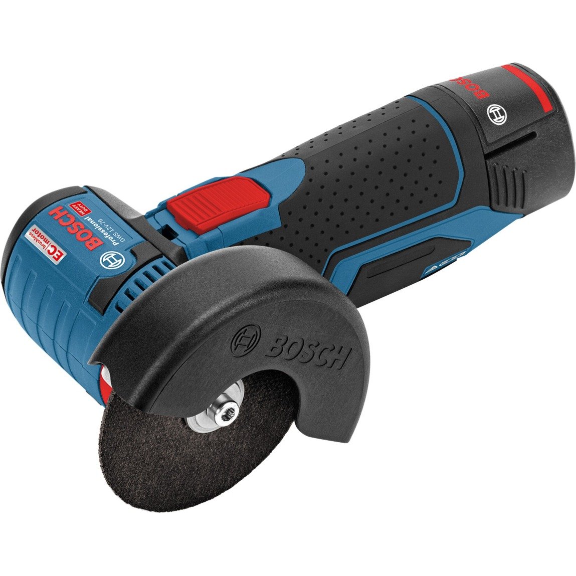 Bosch Akku-Winkelschleifer GWS 12V-76 Professional Azul - Imagen 2