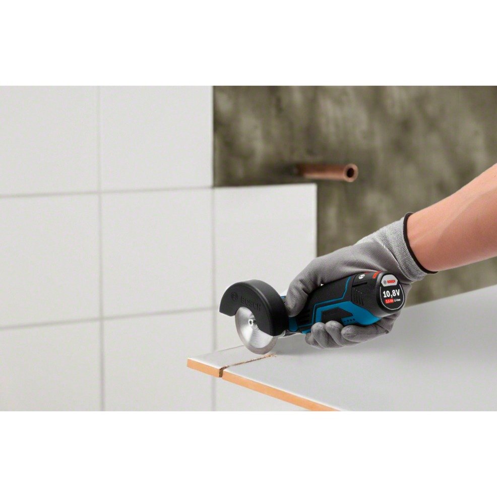 Bosch Akku-Winkelschleifer GWS 12V-76 Professional Azul - Imagen 5