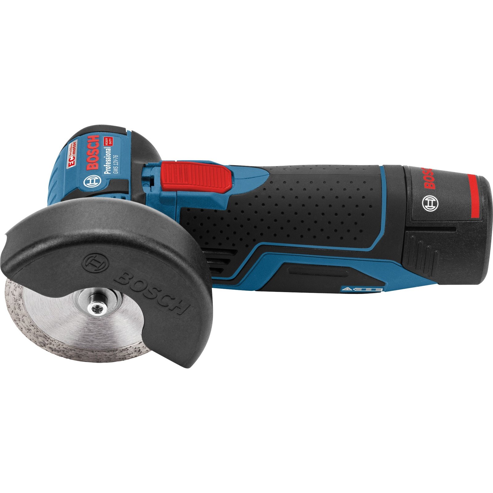 Bosch Akku-Winkelschleifer GWS 12V-76 Professional Azul - Imagen 3