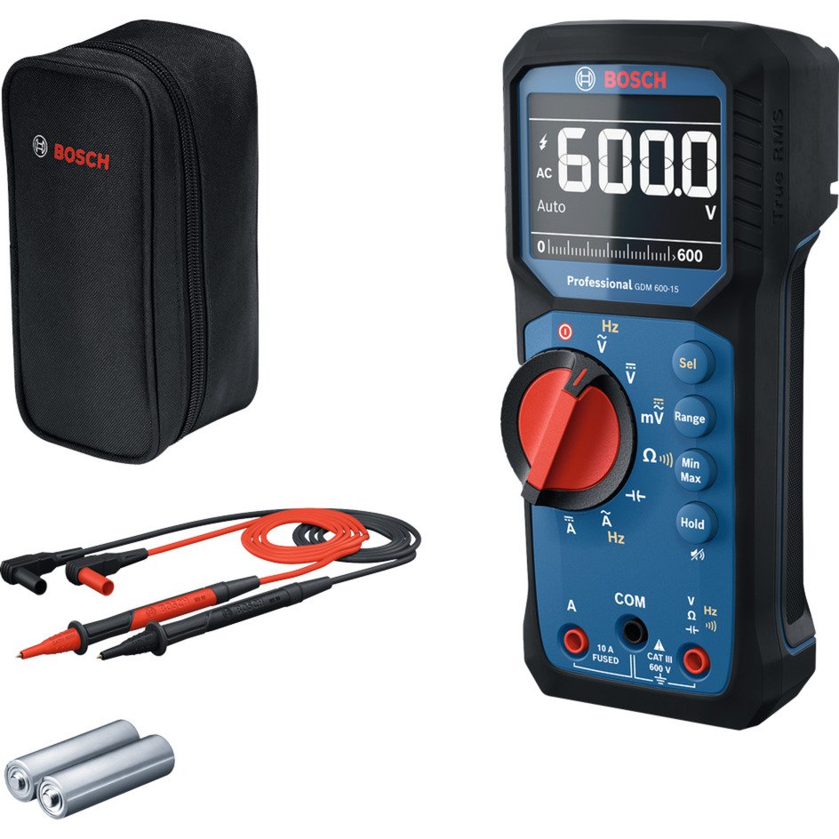 Bosch Digitales Multimeter GDM 600-15 Professional Azul