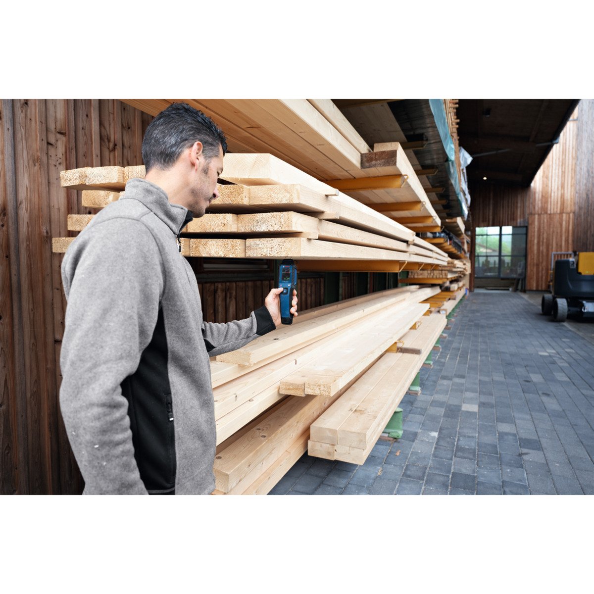 Bosch Holzfeuchtemesser GMP 1-13 Professional Azul - Imagen 5