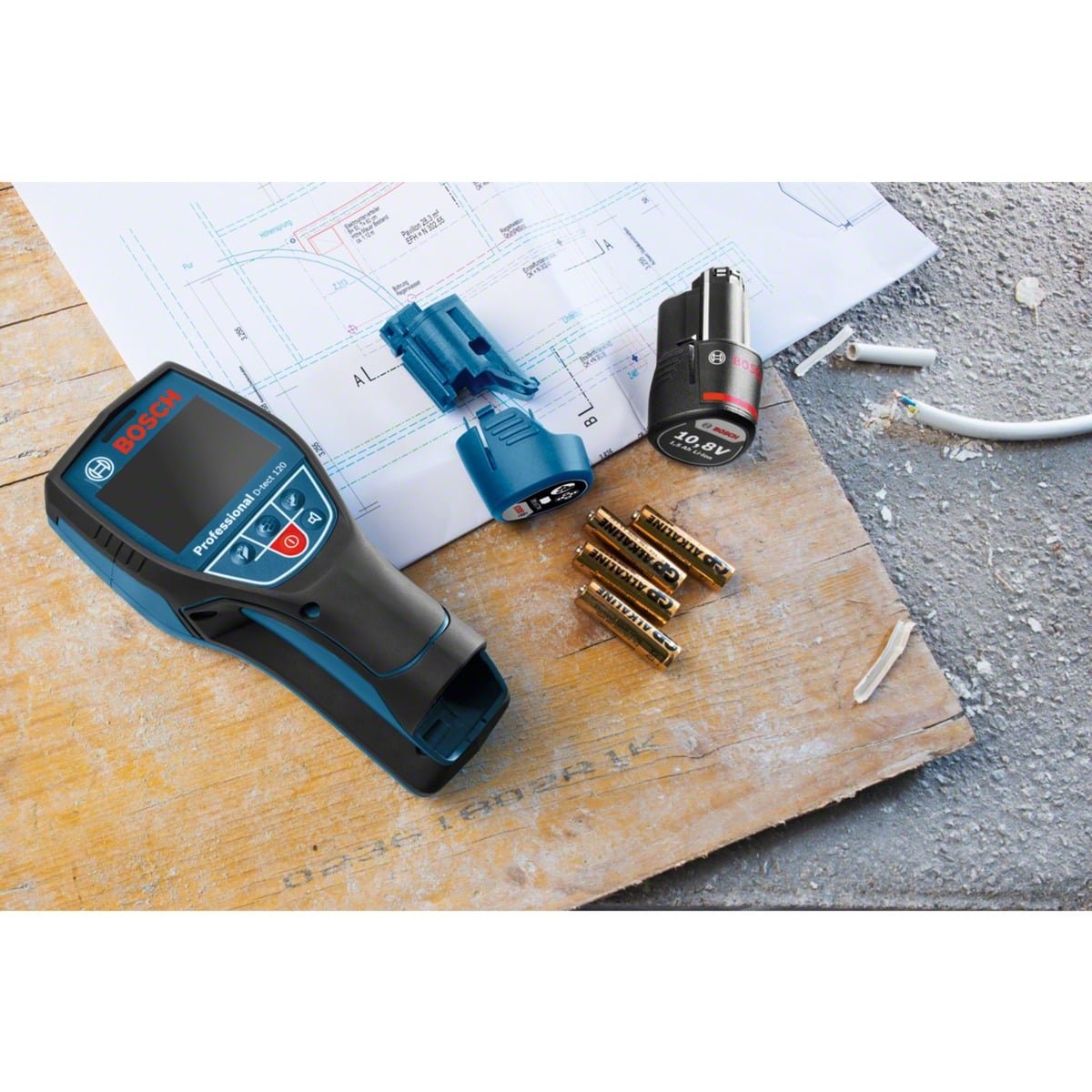 Bosch PRO Akku-Wallscanner D-tect 120 Professional Azul - Imagen 4