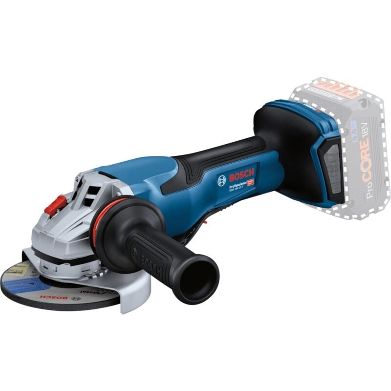 Bosch PRO Akku-Winkelschleifer BITURBO GWS 18V-15 P Professional solo Azul