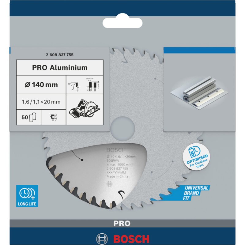 Bosch PRO Aluminium cordless Kreissägeblatt