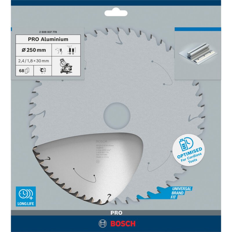 Bosch PRO Aluminium cordless Kreissägeblatt