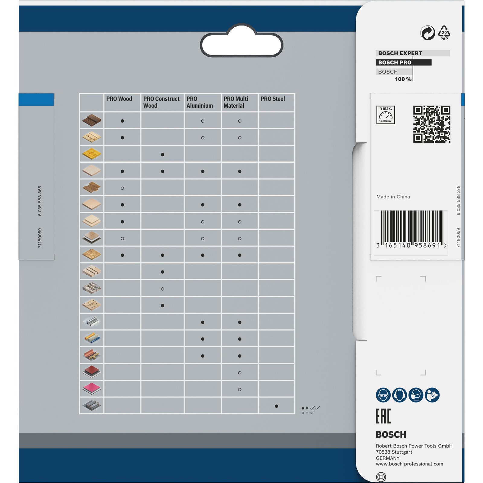 Bosch PRO Steel cordless Kreissägeblatt - Imagen 2
