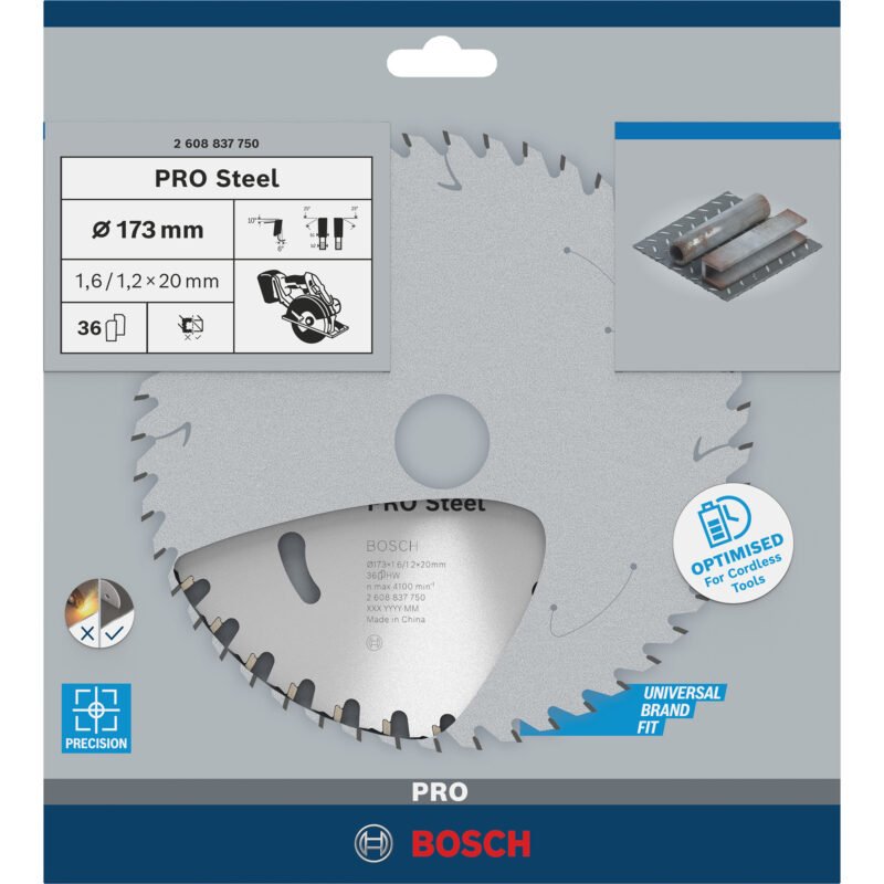 Bosch PRO Steel cordless Kreissägeblatt