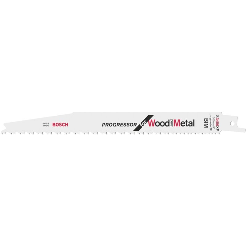 Bosch Säbelsägeblatt S 3456 XF Progressor for Wood and Metal