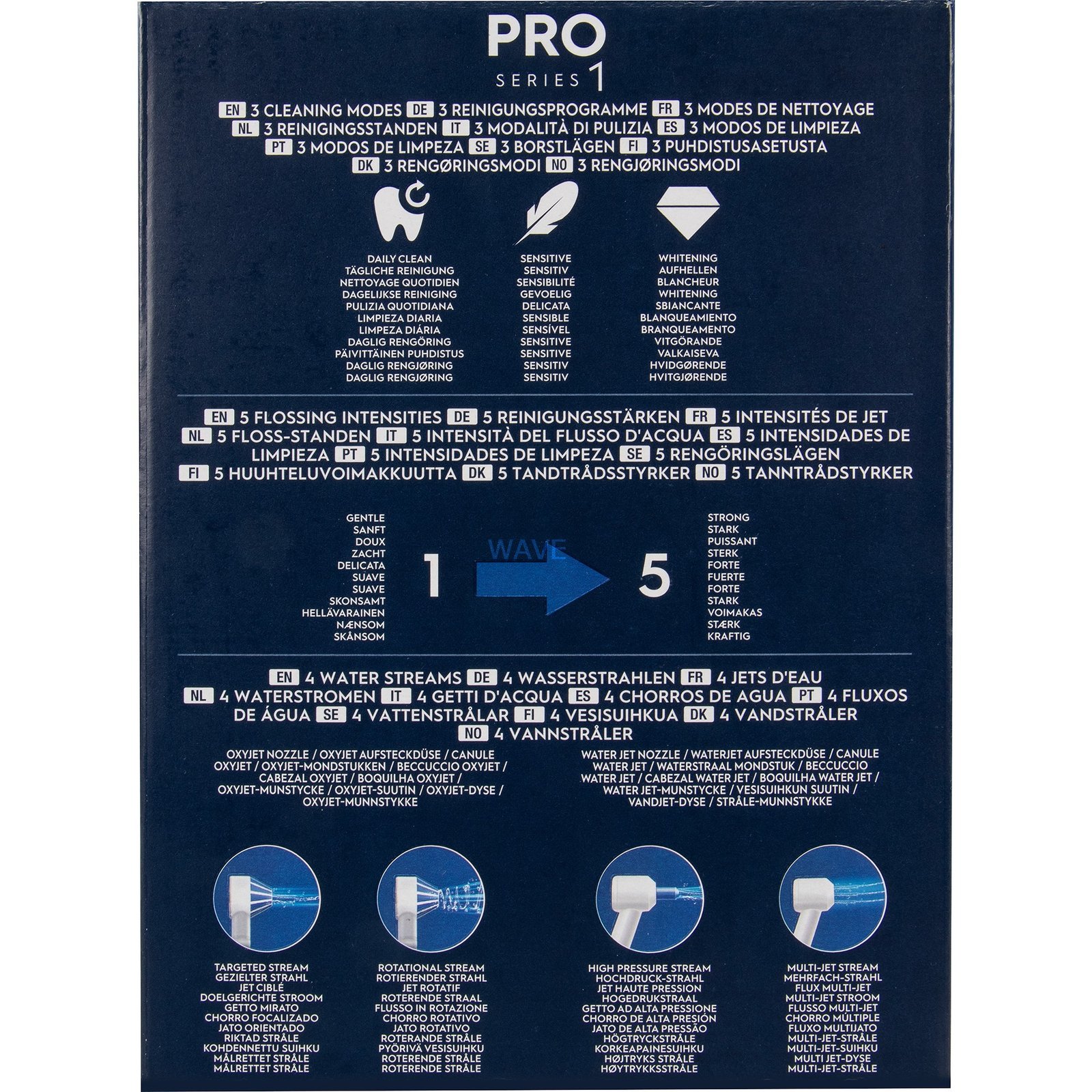 Braun Oral-B Center OxyJet Reinigungssystem - Munddusche + Oral-B Pro 1 Blanco - Imagen 4