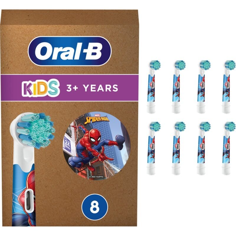 Braun Oral-B Kids Spiderman 8er Blanco