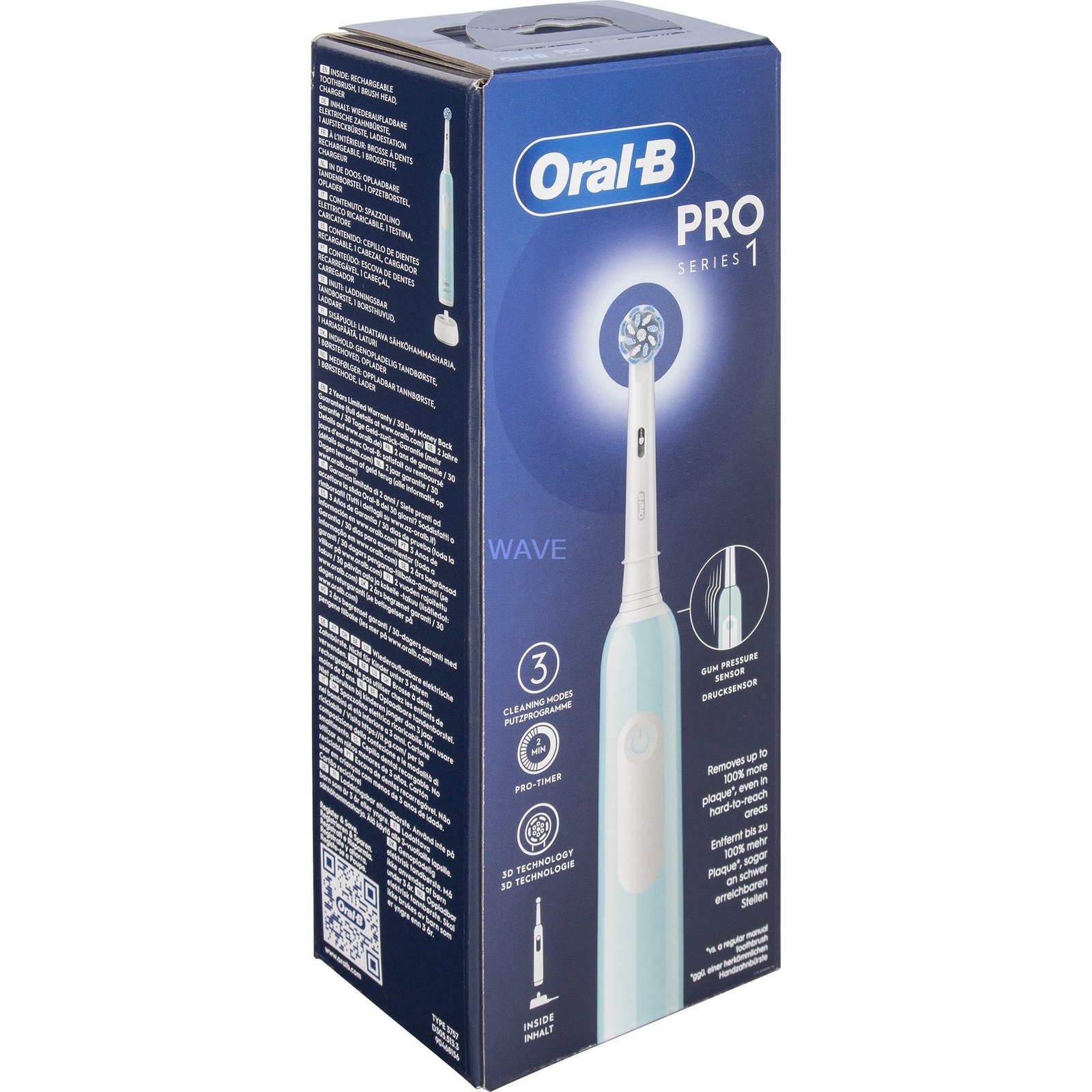 Braun Oral-B Pro 1 Sensitive Clean Turquesa