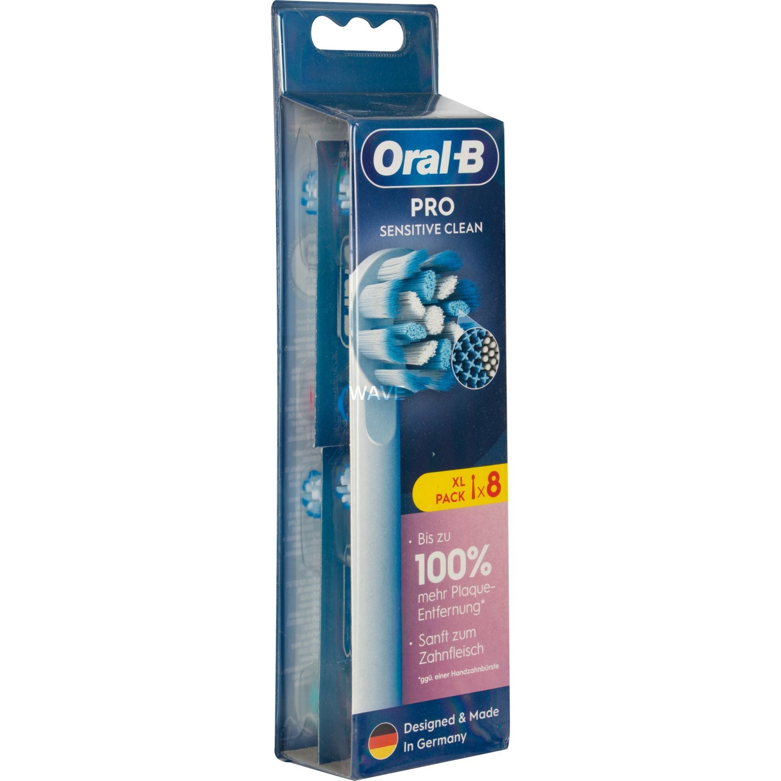 Braun Oral-B Pro Sensitive Clean Aufsteckbürsten 8er-Pack Blanco
