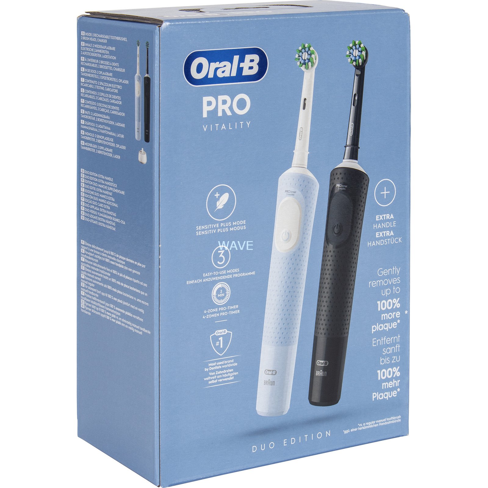 Braun Oral-B Vitality Pro D103 Duo Negro