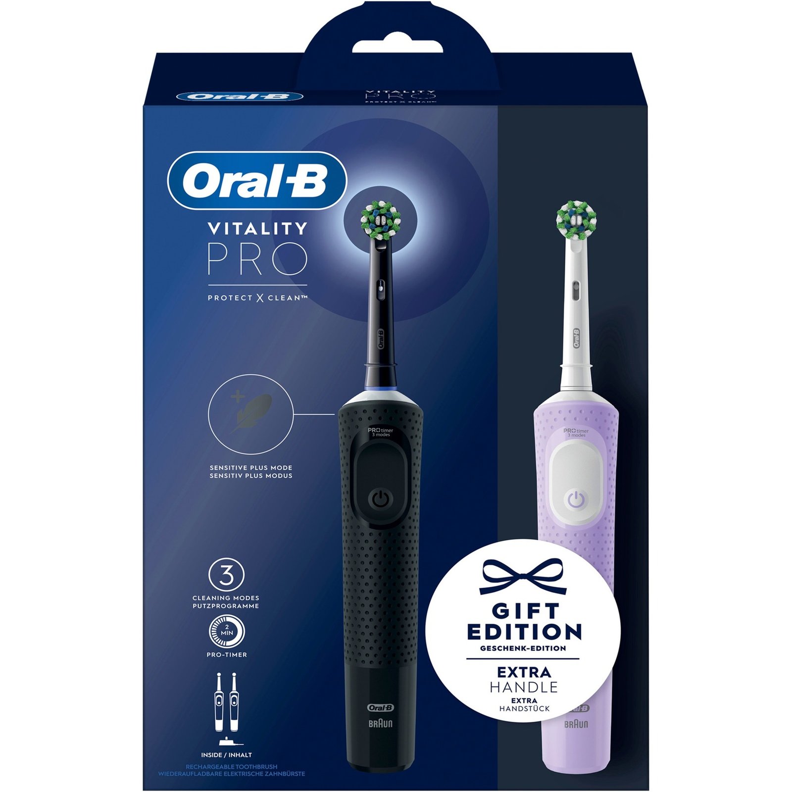 Braun Oral-B Vitality Pro D103 Duo Negro - Imagen 3