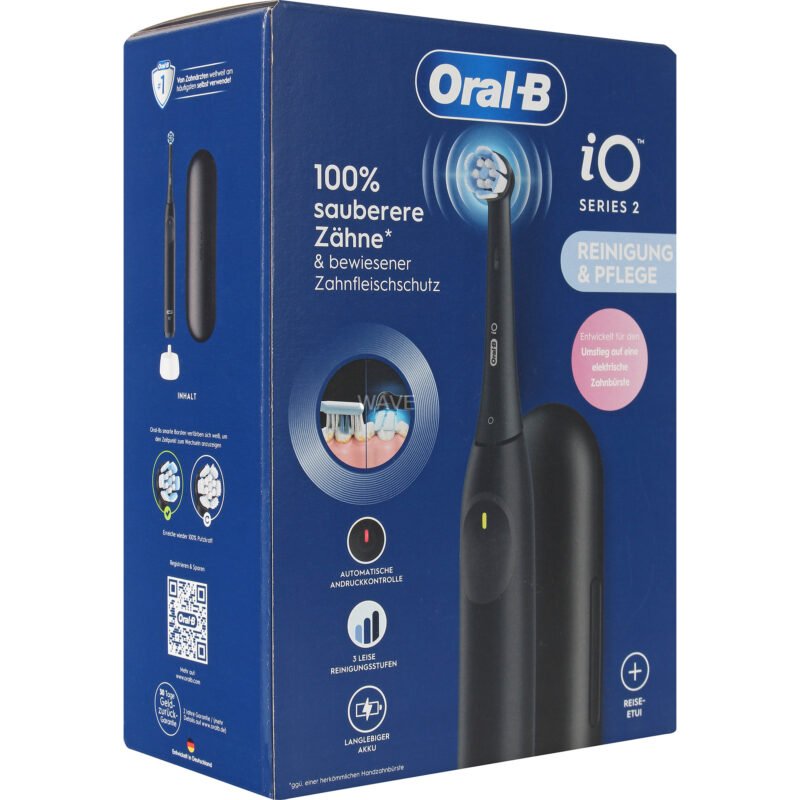 Braun Oral-B iO Series 2 con Reiseetui Night Black Negro