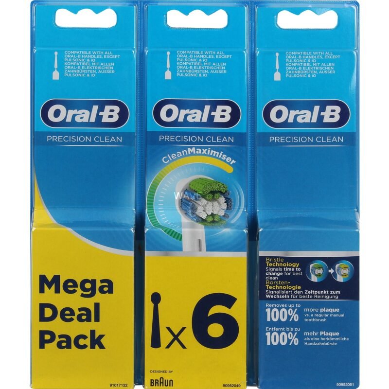 Braun Precision Clean 2+2+2 Pack FFS Blanco