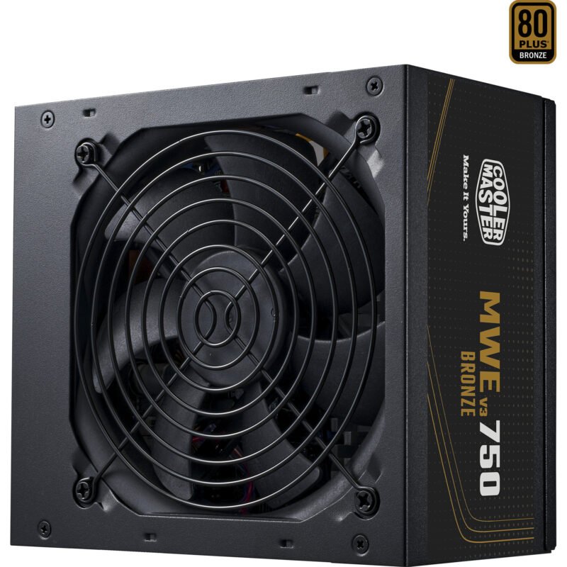 Cooler Master MWE Bronze 750 V3 230V Negro