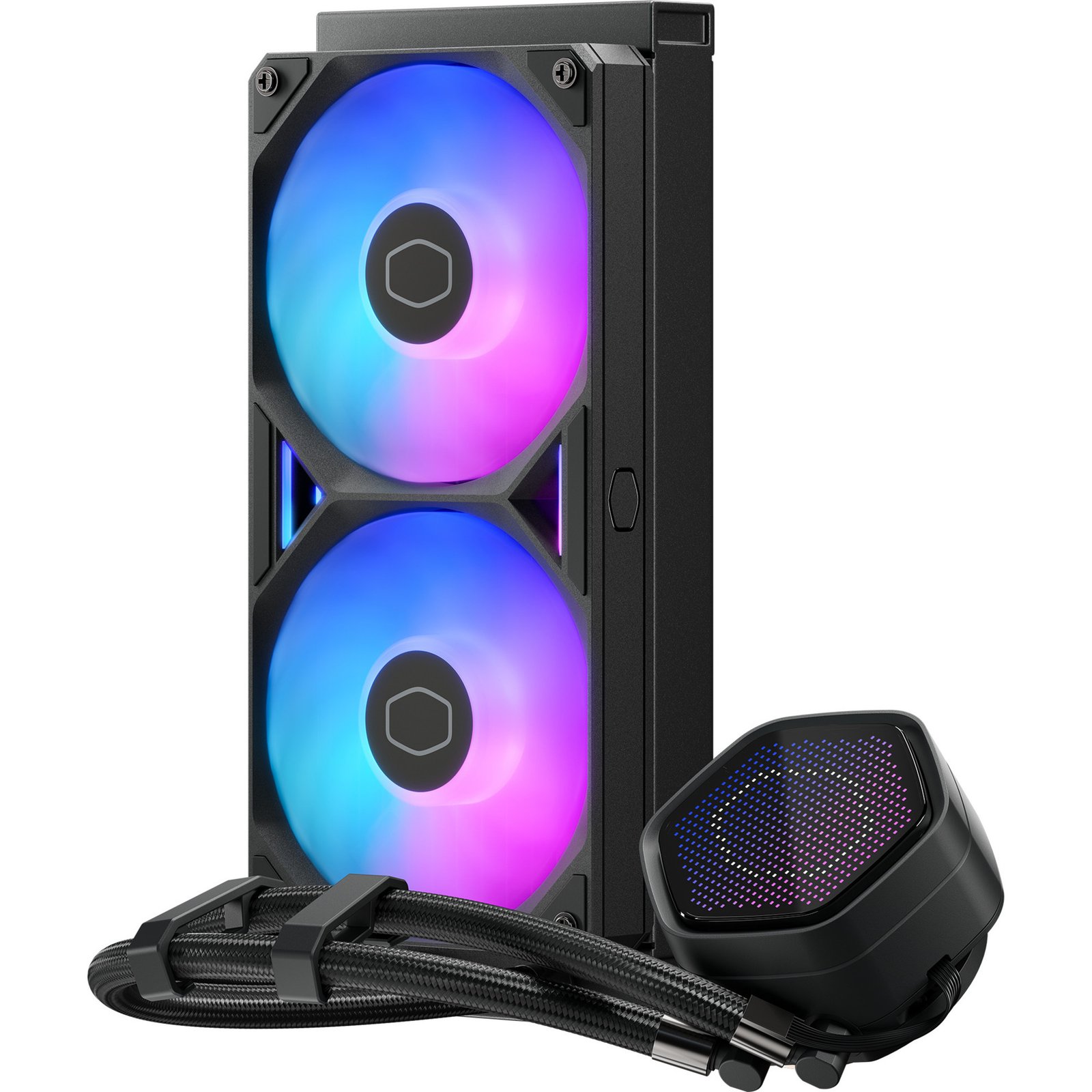 Cooler Master MasterLiquid 240 Atmos II Pixel LED Negro - Imagen 2