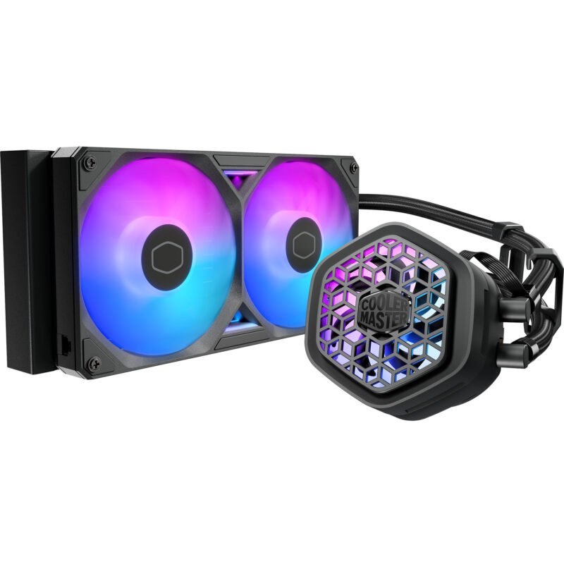 Cooler Master MasterLiquid 240 Atmos II VRM Fan ARGB Negro