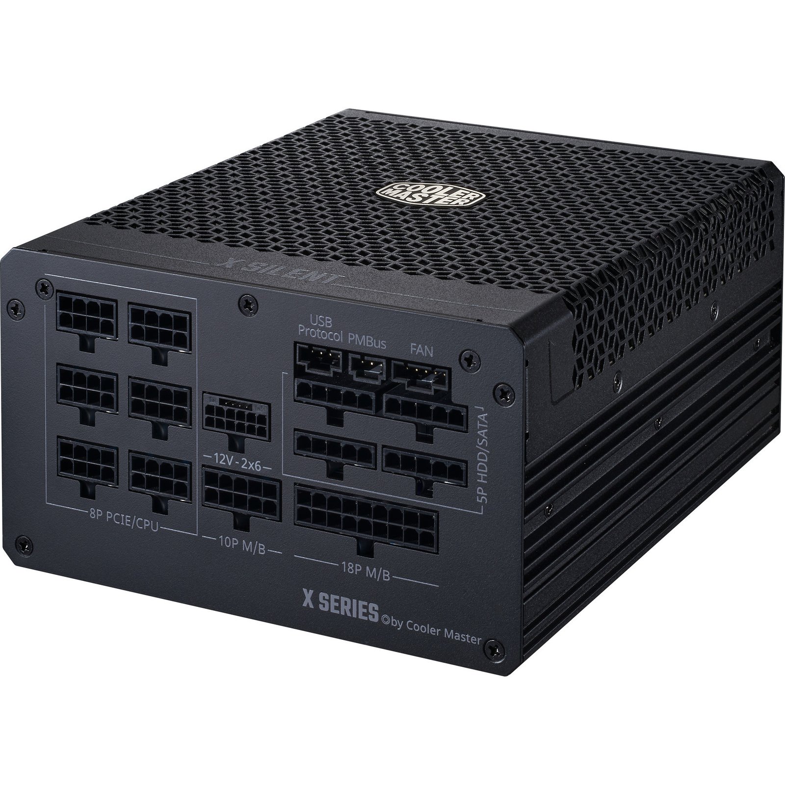 Cooler Master X Silent Edge Platinum 1100 230V Negro - Imagen 2