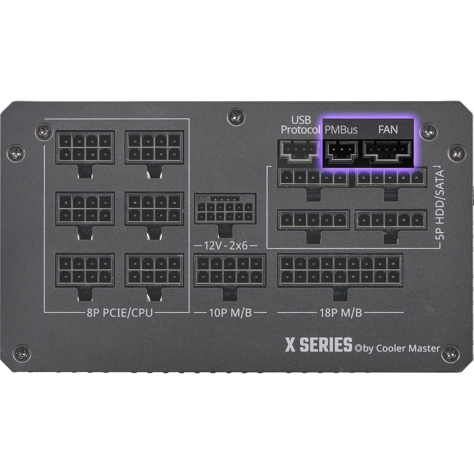 Cooler Master X Silent Edge Platinum 1100 230V Negro - Imagen 4