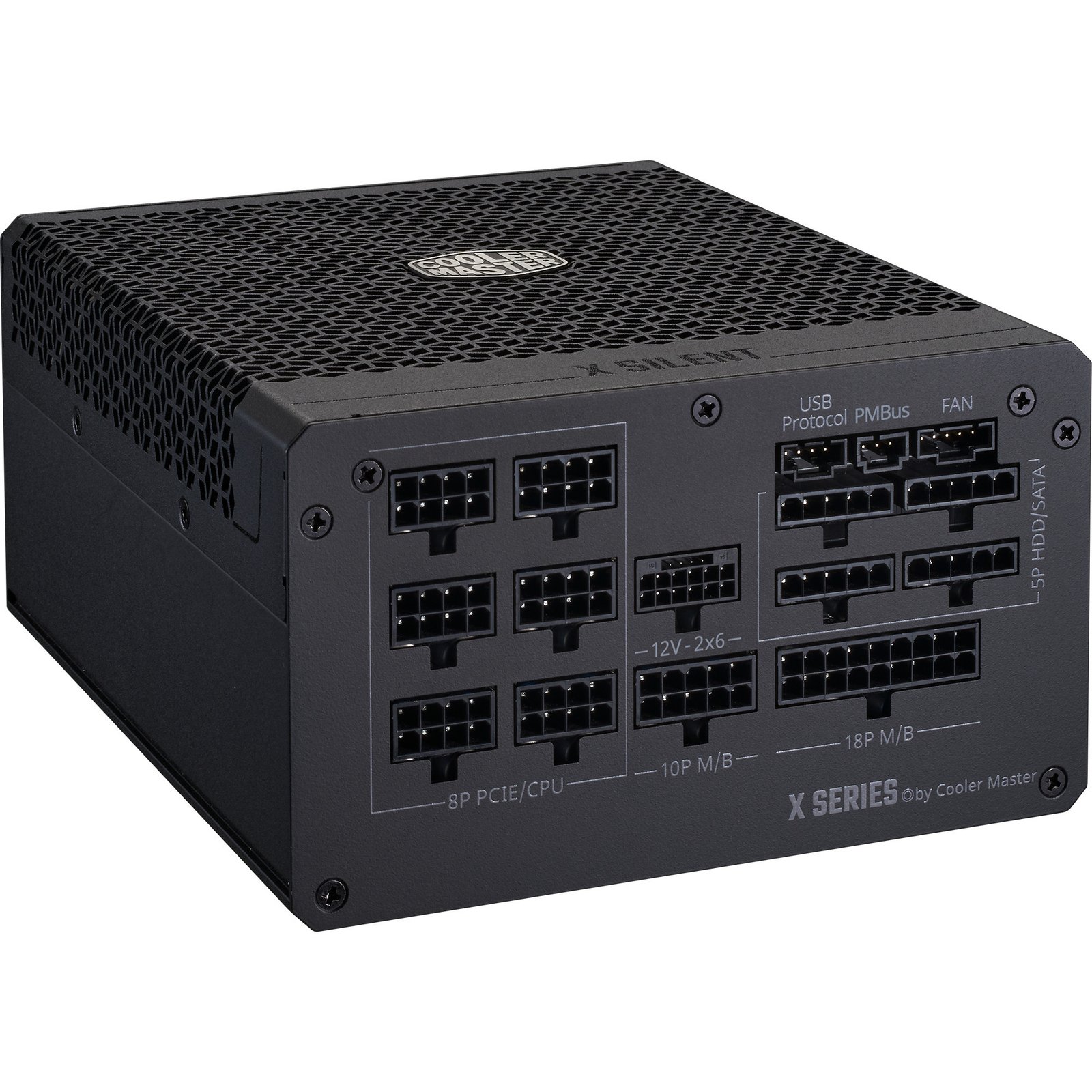 Cooler Master X Silent Edge Platinum 1100 230V Negro - Imagen 5