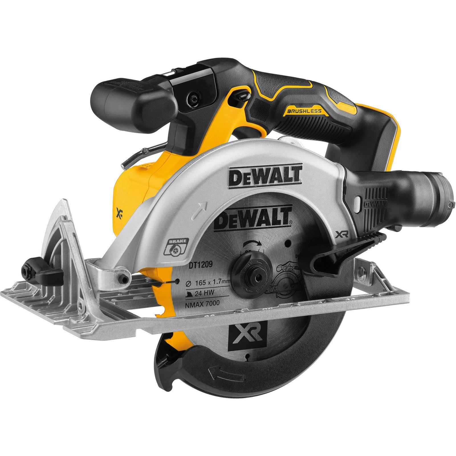 DEWALT Akku-Handkreissäge DCS565NT Amarillo