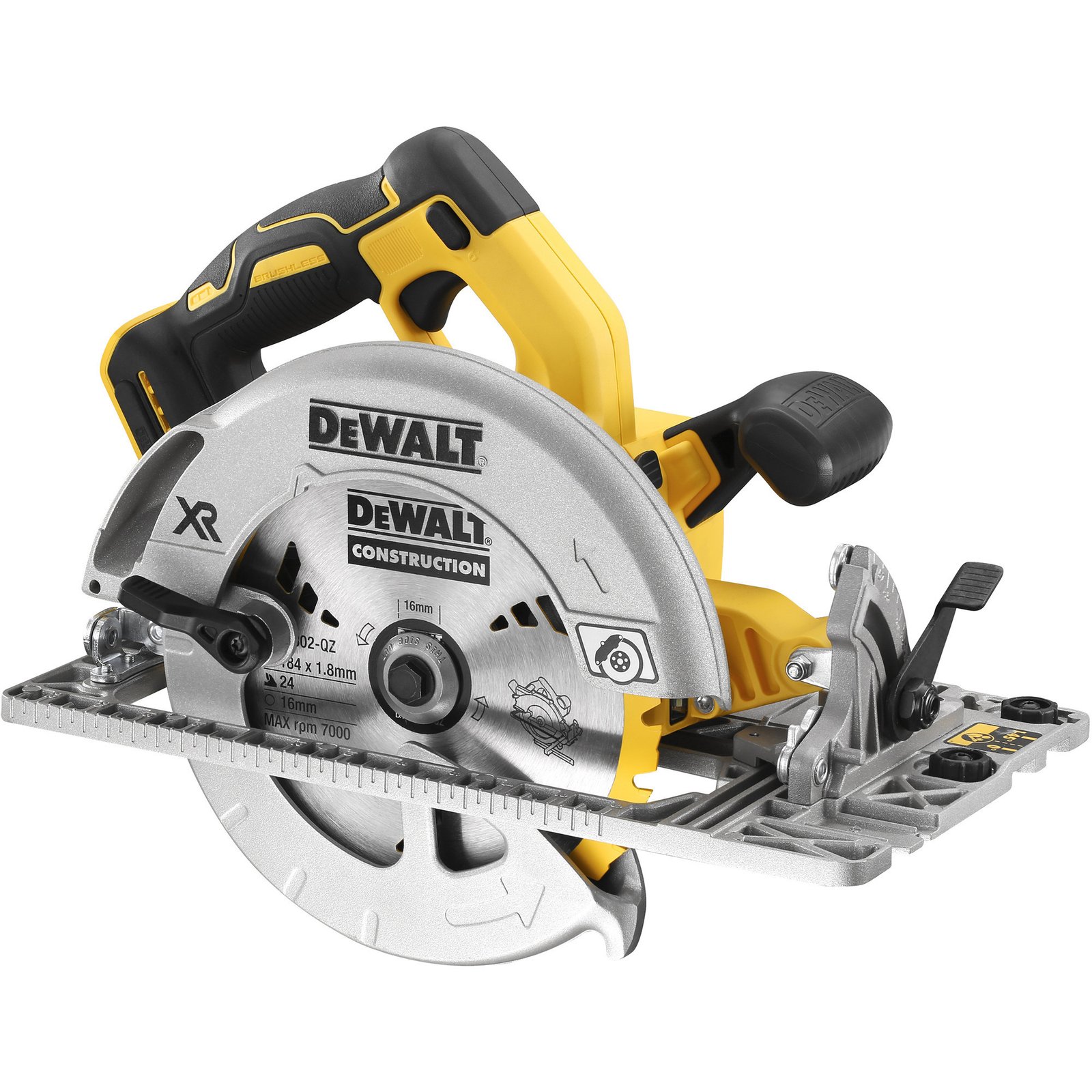 DEWALT Akku-Handkreissäge DCS572NT Amarillo - Imagen 2