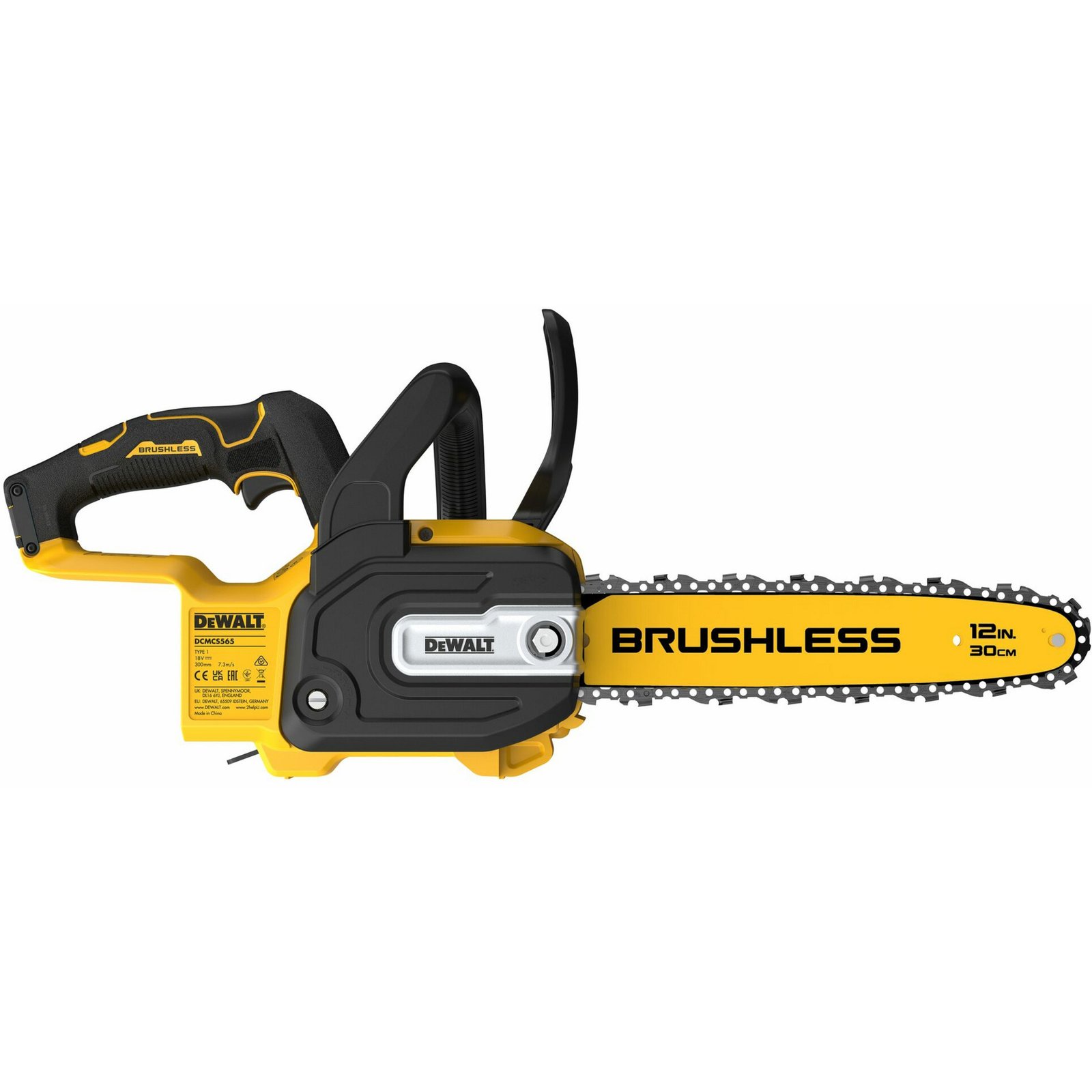 DEWALT Akku-Kompakt-Kettensäge DCMCS565N Amarillo - Imagen 2