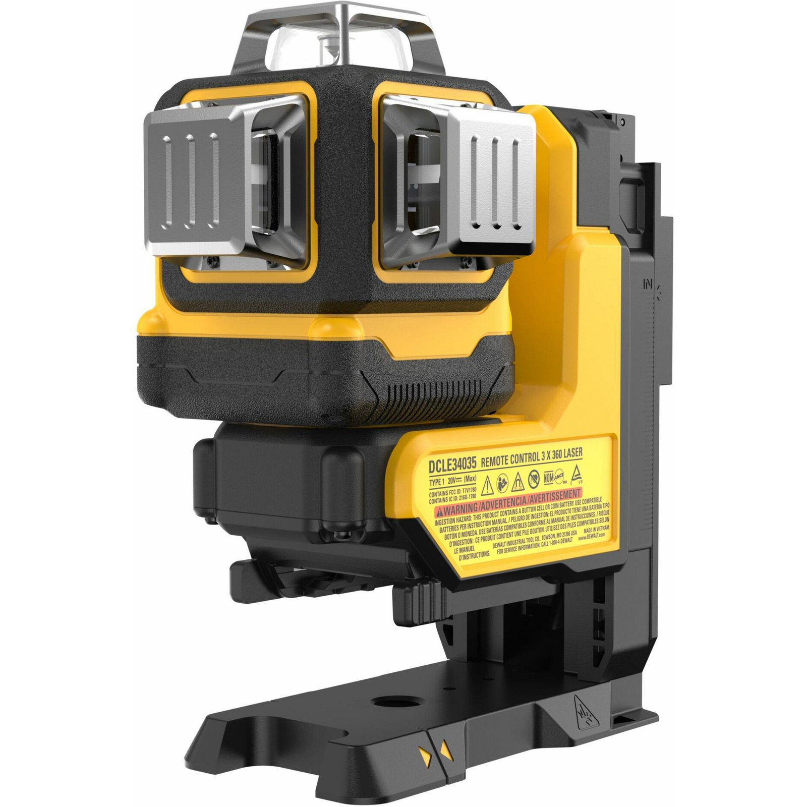 DEWALT Akku-Multilinienlaser 3x360° DCLE34035B Negro - Imagen 2