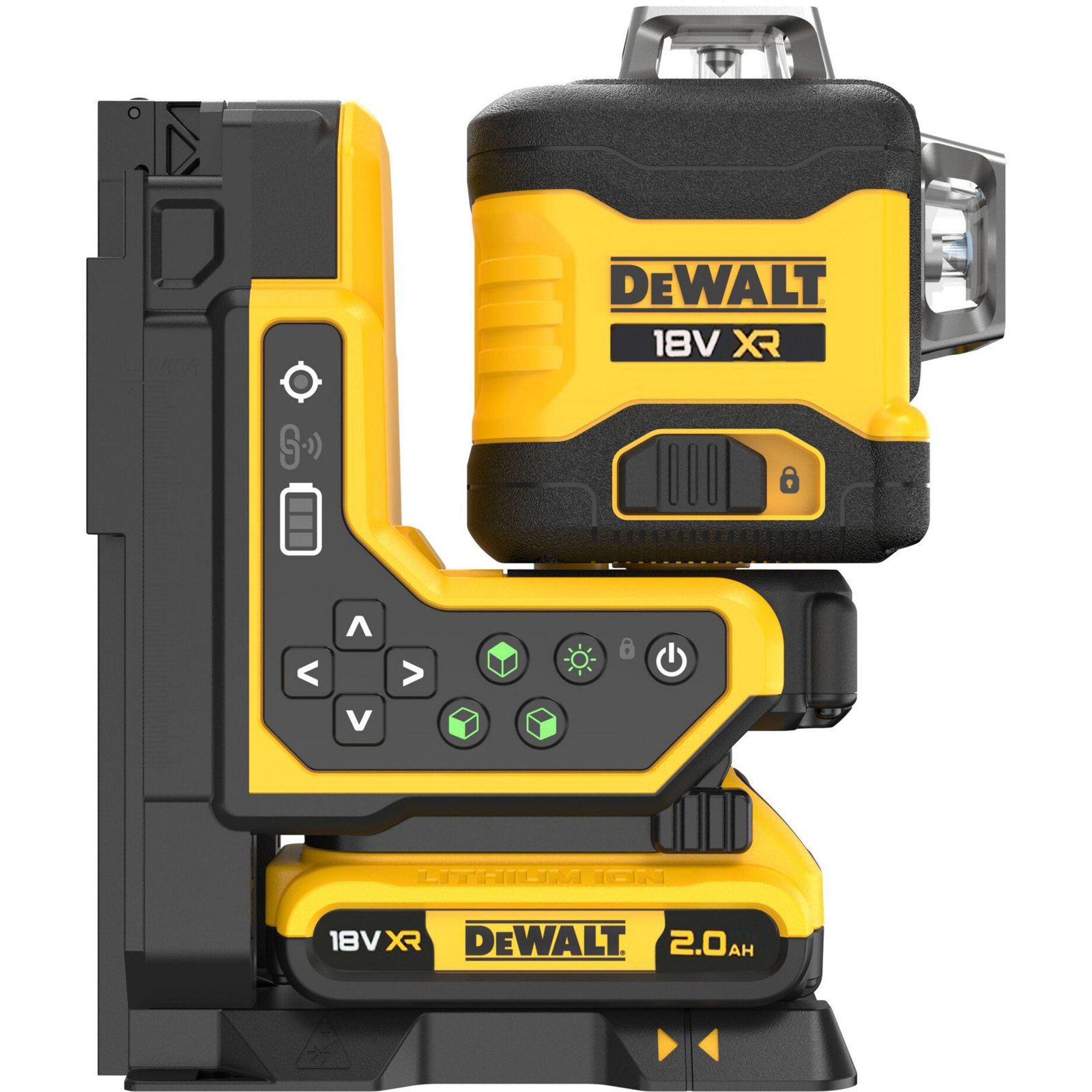 DEWALT Akku-Multilinienlaser 3x360° DCLE34035D1 Negro