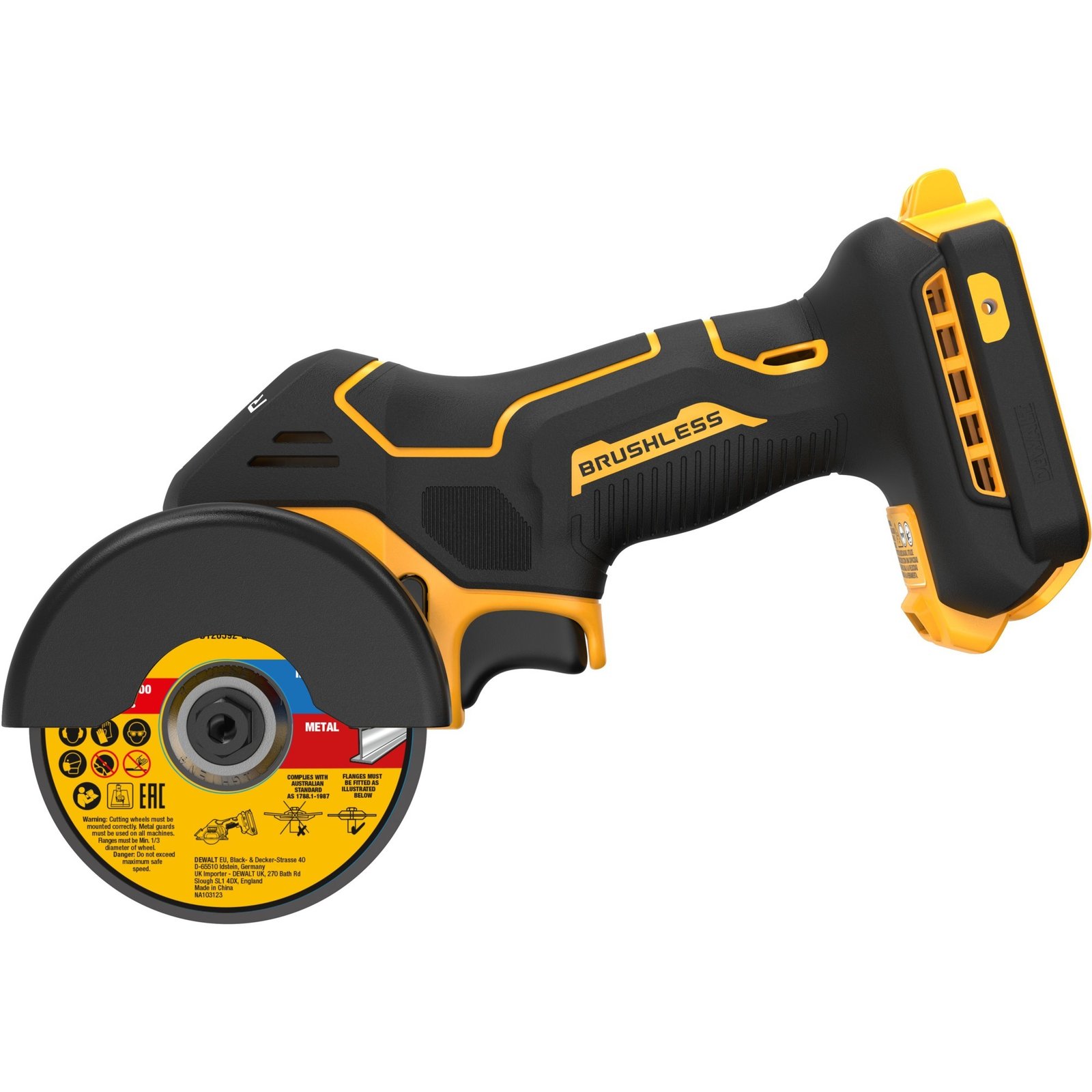 DEWALT Akku-Multimaterialschneider DCS438N Amarillo