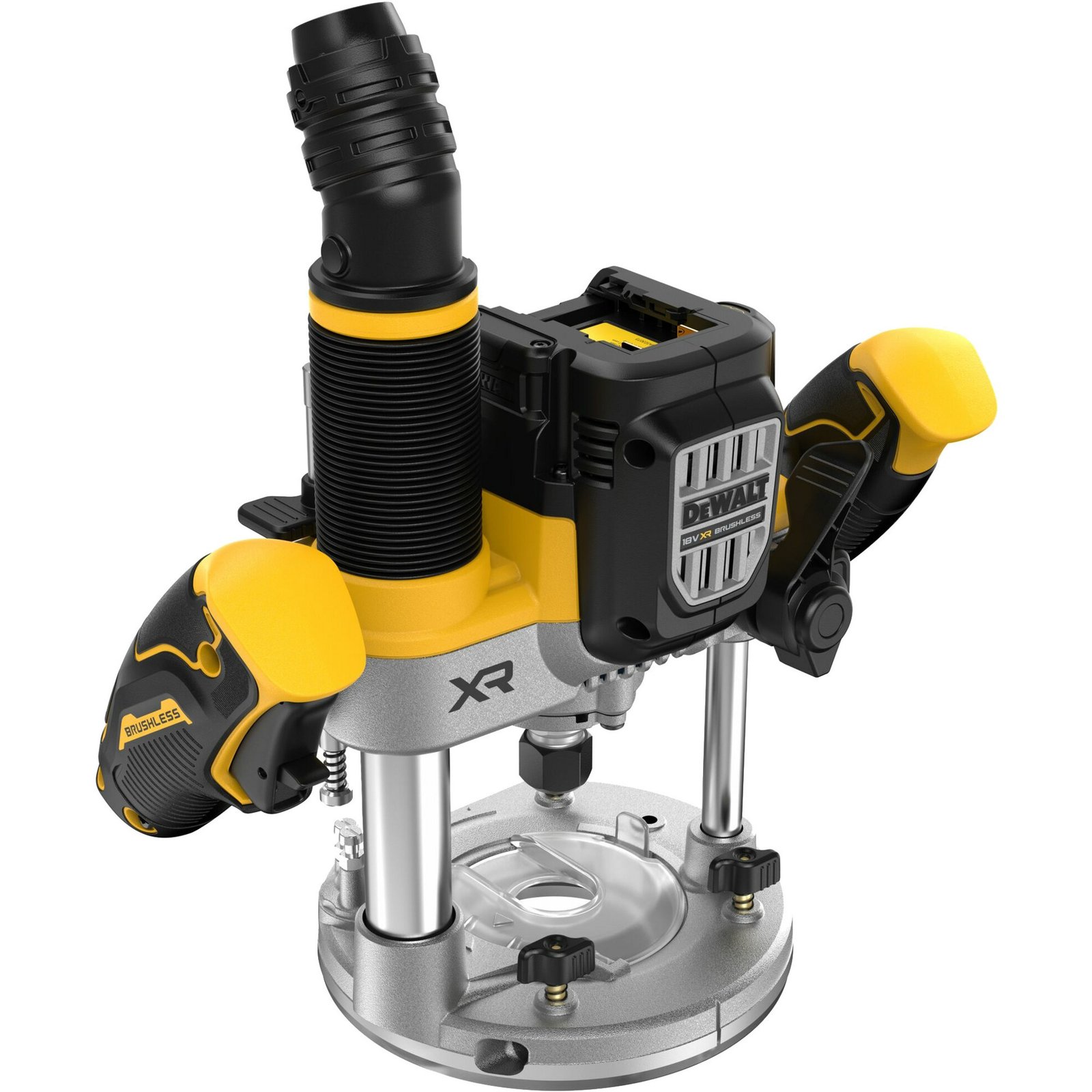 DEWALT Akku-Oberfräse DCW620NT-XJ Amarillo