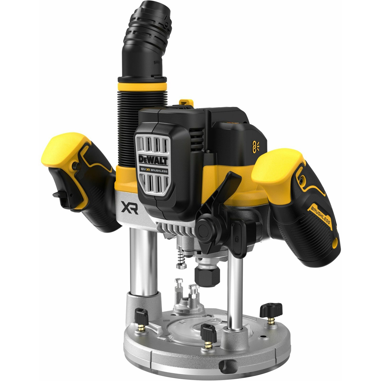 DEWALT Akku-Oberfräse DCW620NT-XJ Amarillo - Imagen 3