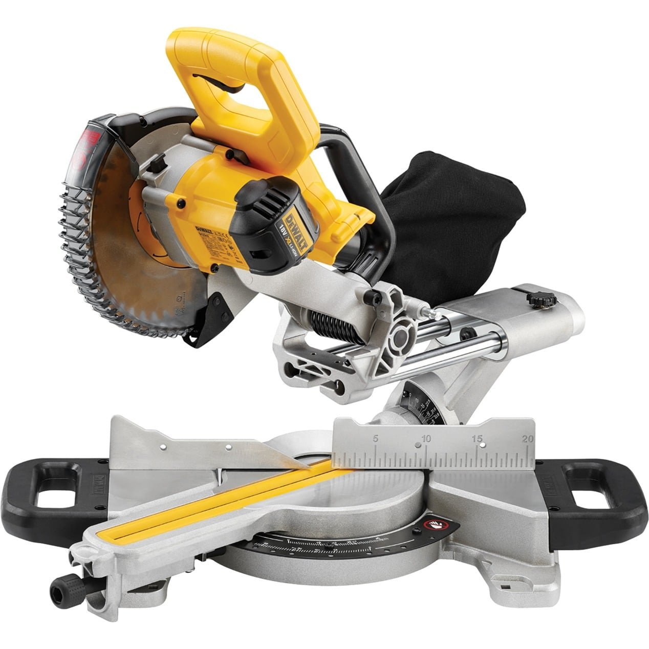 DEWALT Akku-Paneelsäge DCS365N Amarillo - Imagen 2